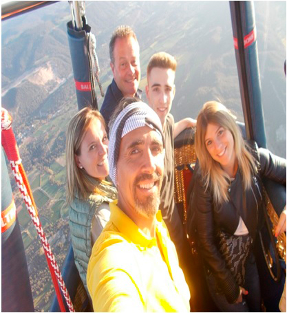 Vuelo con Anoiaballoons